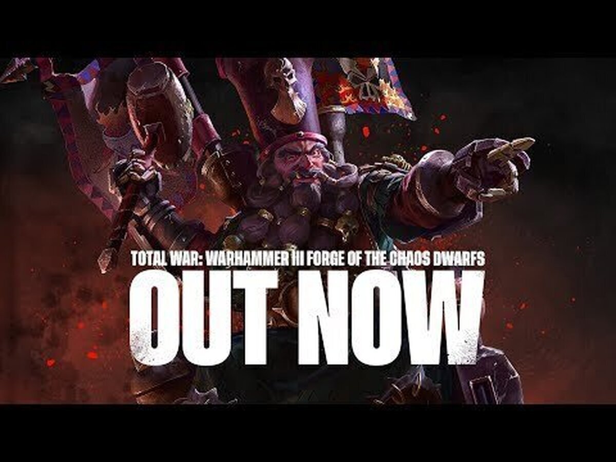 Forge of the Chaos Dwarfs de Total War: WARHAMMER III ya está disponible