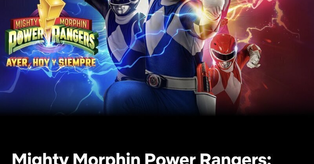 Ya tenemos disponible en Netflix la película ‘Mighty Morphin Power ...