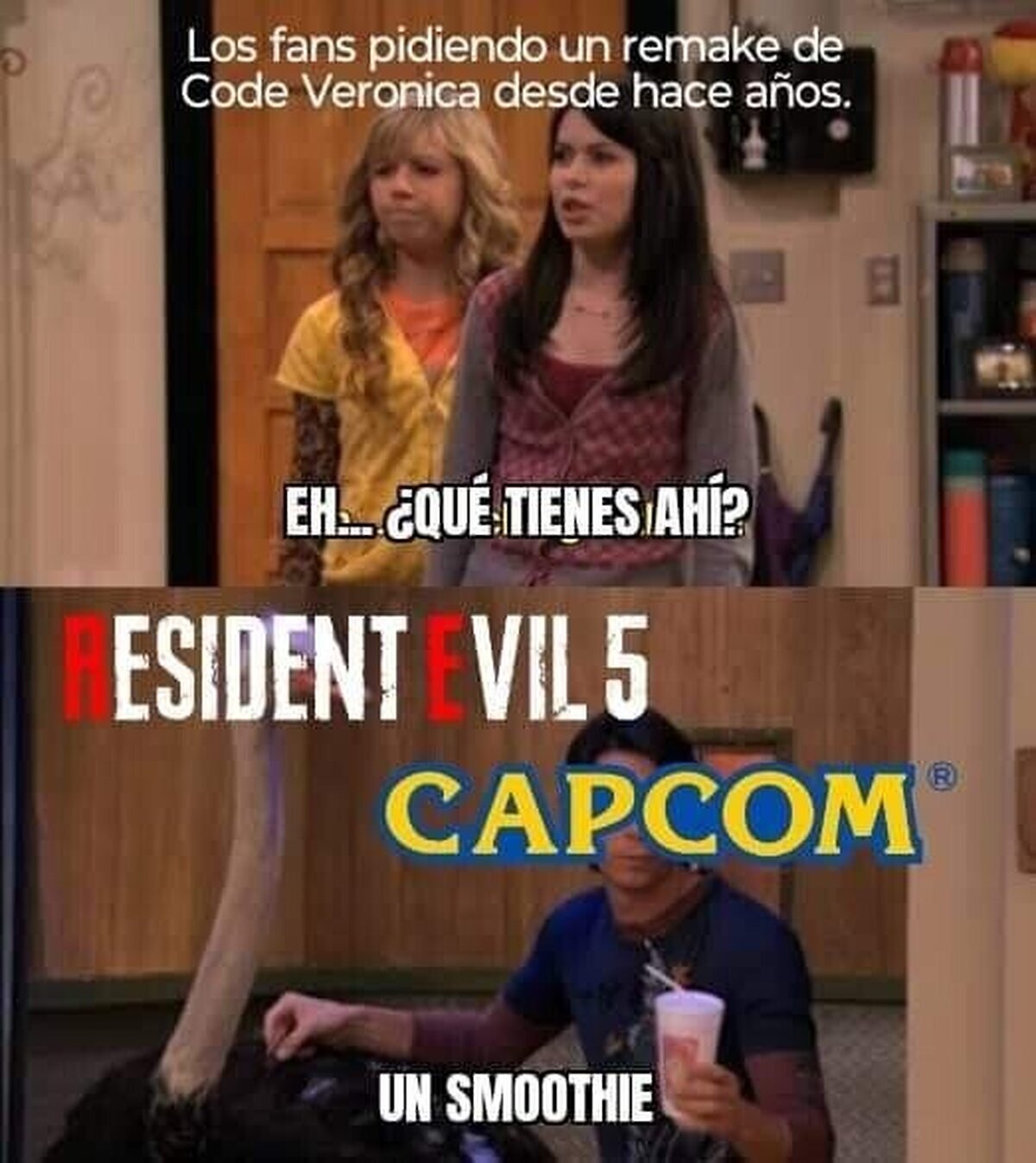 No por favor, Capcom