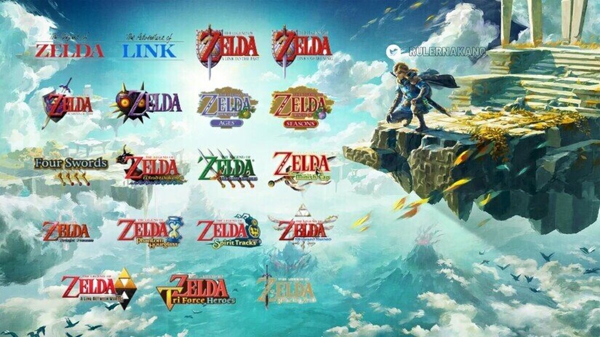 ¿A cuántos títulos de #Zelda #TheLegendOfZelda habéis jugado? Por @RulerNakano