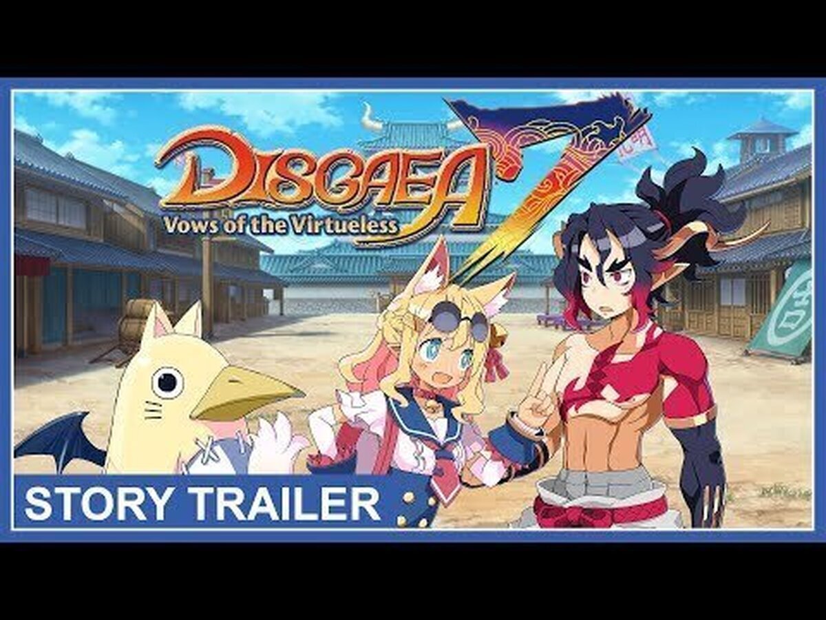 Disgaea 7 Vows of the Virtueless tráiler y fecha de lanzamiento