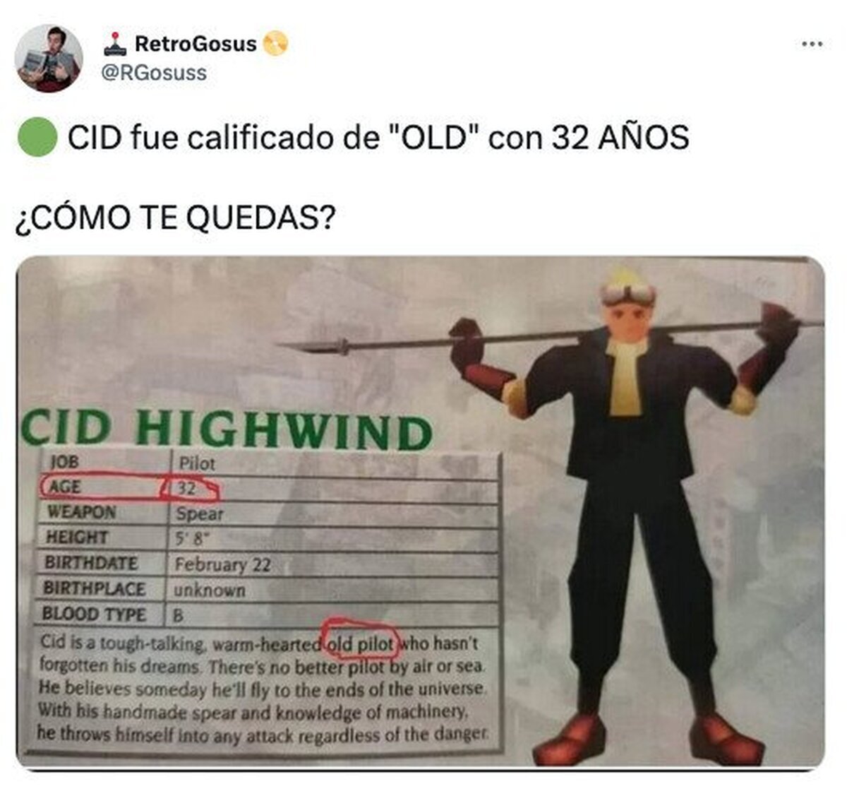 Justo donde más duele