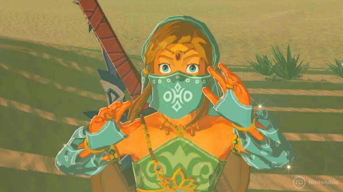 ¿Viendo contenido para adultos? No. Solo estaba mejorando su armadura en Tears of the Kingdom 
