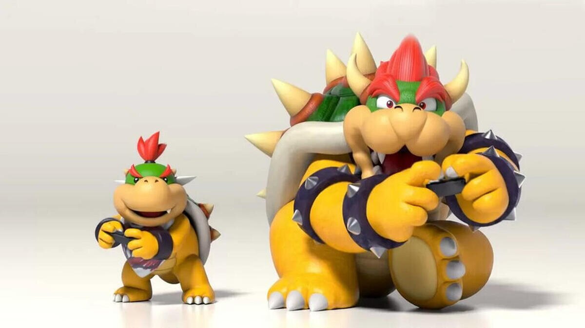 Nintendo ha desvelado  la edad de Bowser y Bowsy