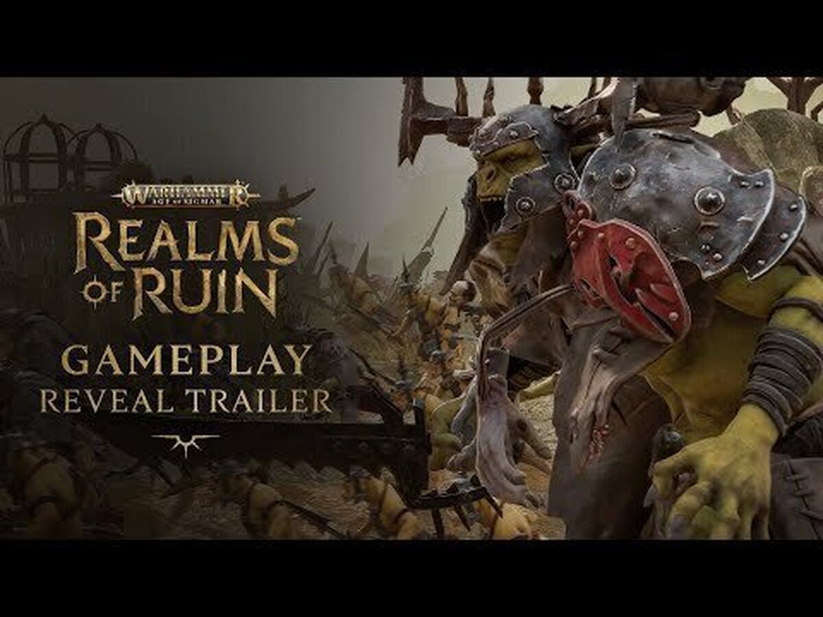 Ya disponible el primer gameplay tráiler de Warhammer Age of Sigmar: Realms of Ruin