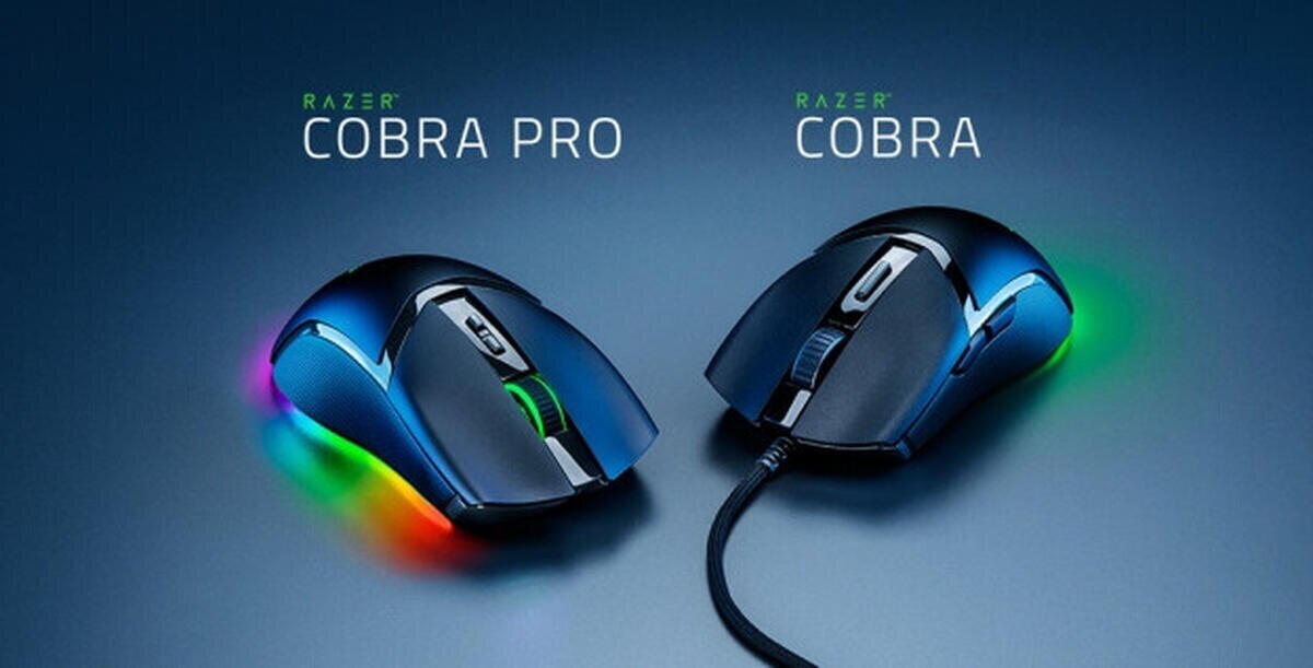 Presentando la nueva línea de ratones Razer Cobra Pro y Razer Cobra - Perfectos para jugar