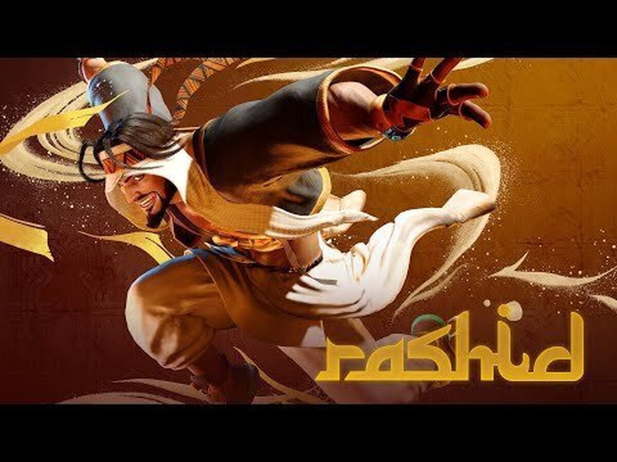 Rashid, el águila aleteadora del desierto, llega a Street Fighter 6