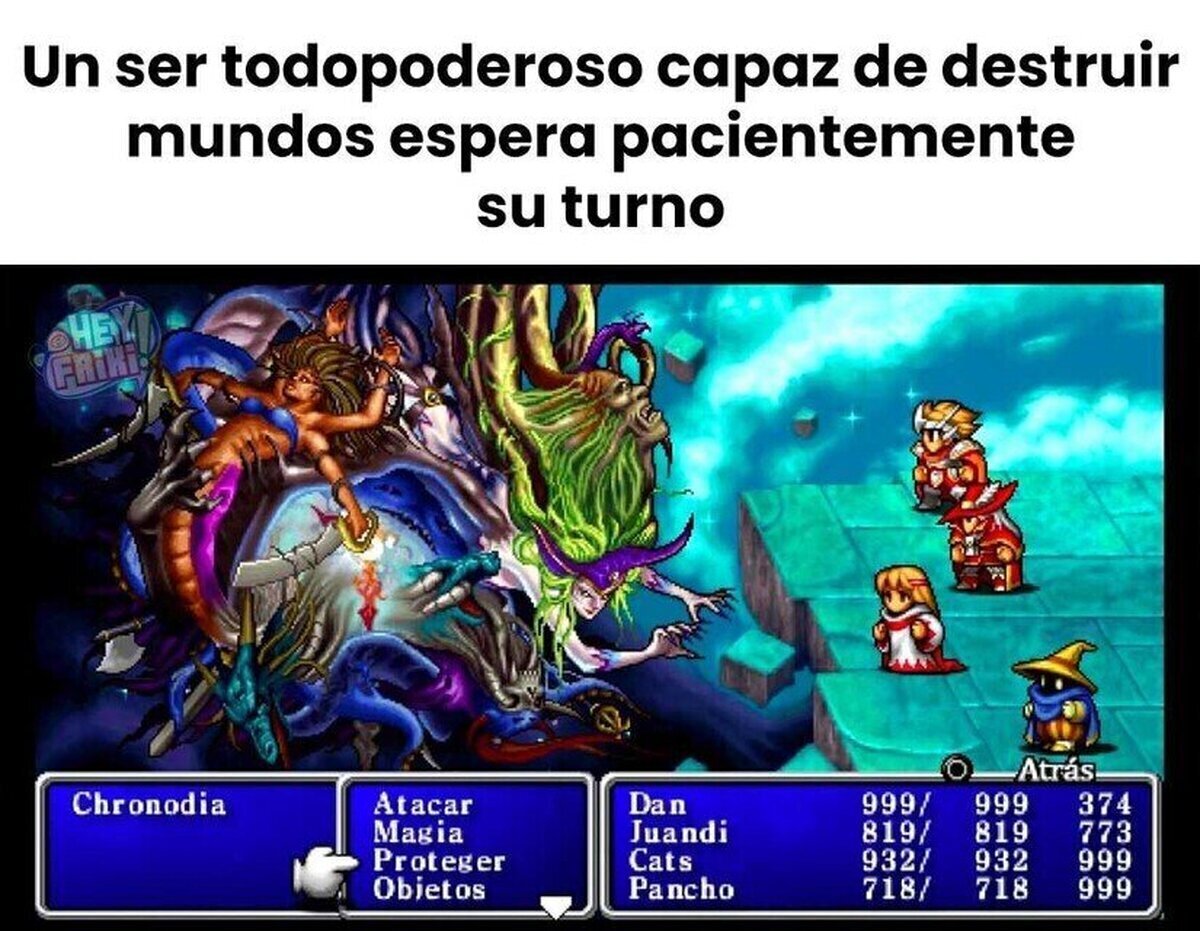 Regla básica de los RPG 