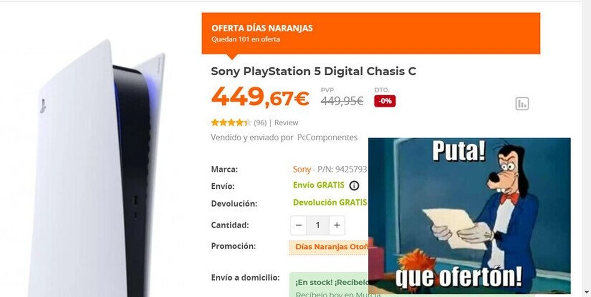 Son 28 céntimos de rebaja...