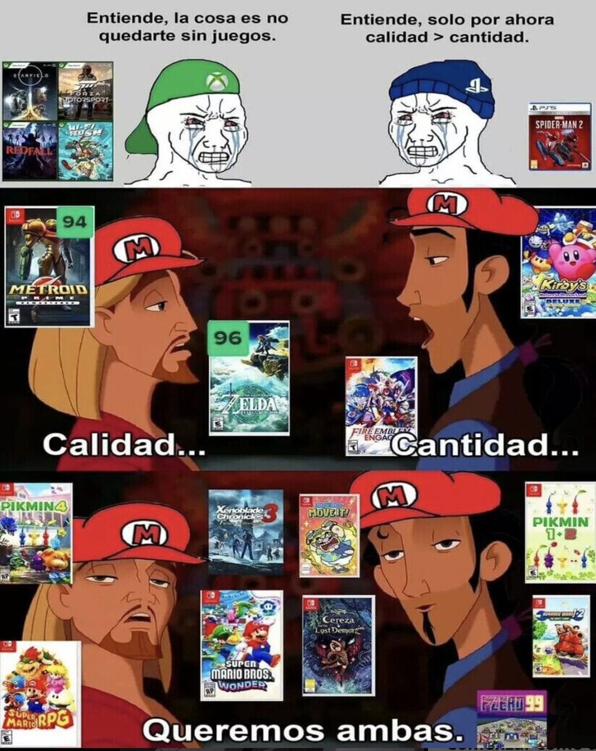 La calidad de Nintendo