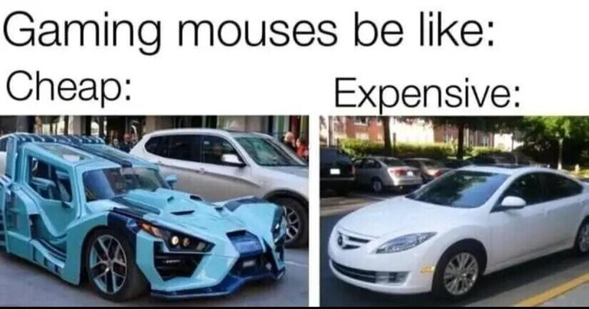 Mouses gamers baratos vs caros