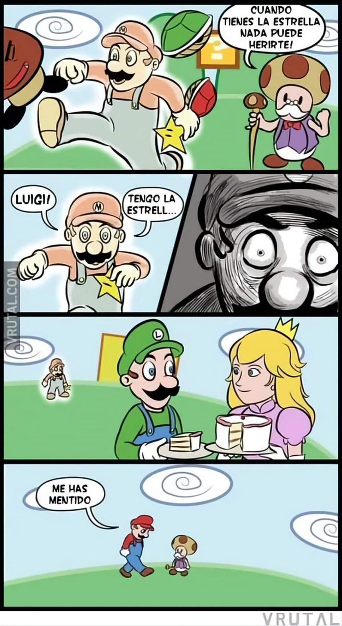 Pobre Mario...