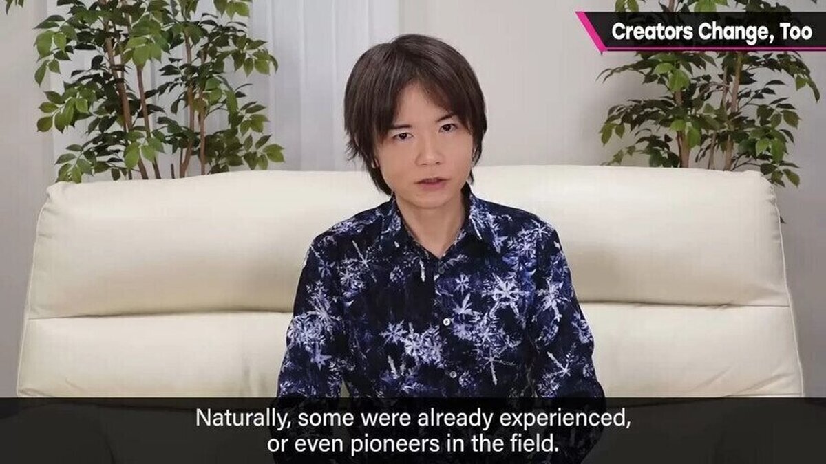 Tranquilos, Sakurai sigue trabajando en el desarrollo de videojuegos