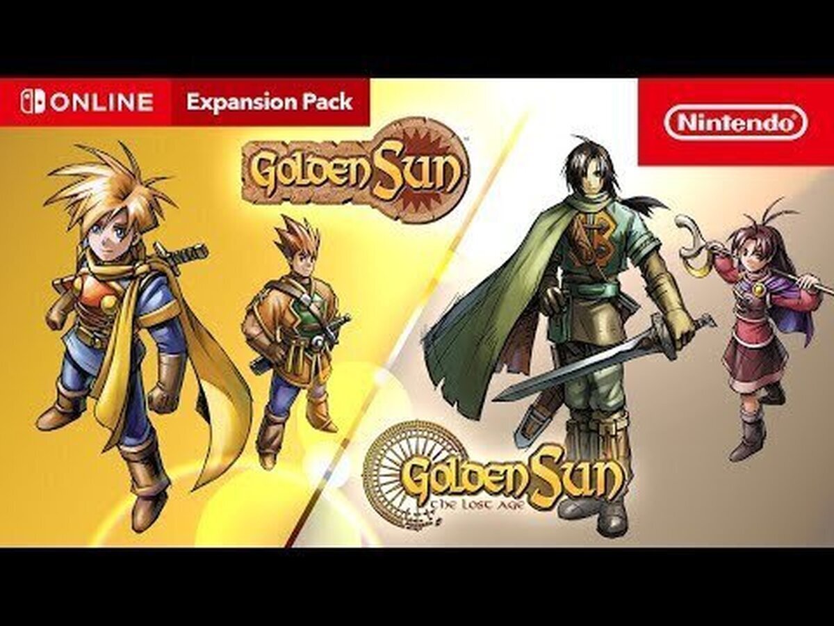 Golden Sun y Golden Sun: La Edad Perdida llegan a Nintendo Switch la semana que viene