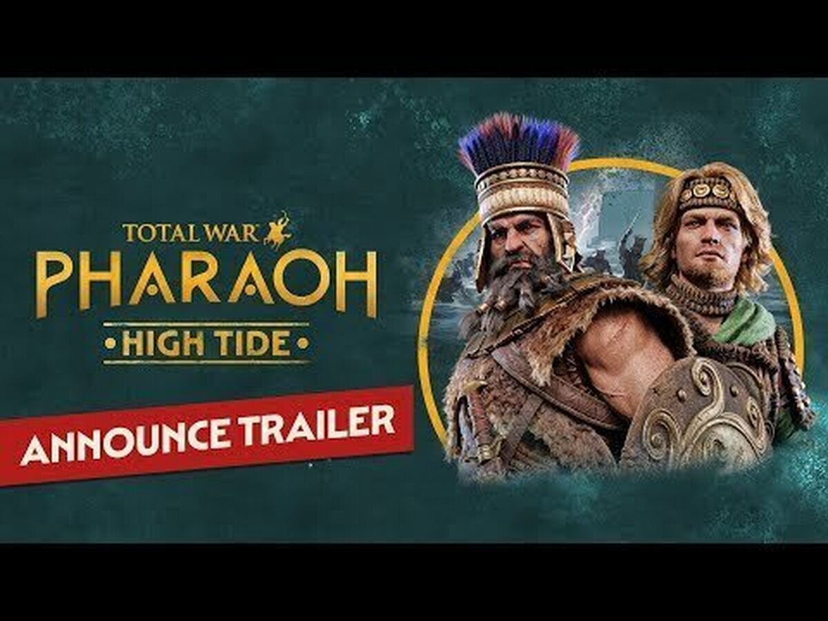 Hordas, héroes y arpones: High Tide llega a Total War: PHARAOH el próximo 25 de enero