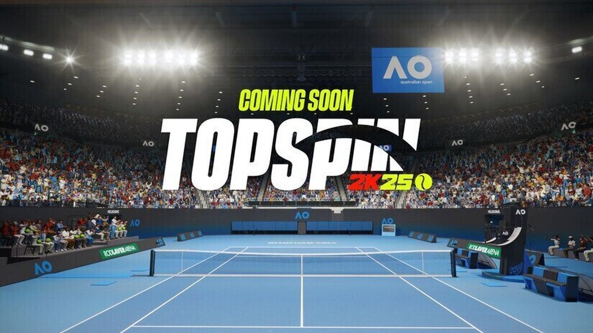 TopSpin 2K25, el nuevo simulador de tenis, presenta su primer teaser tráiler