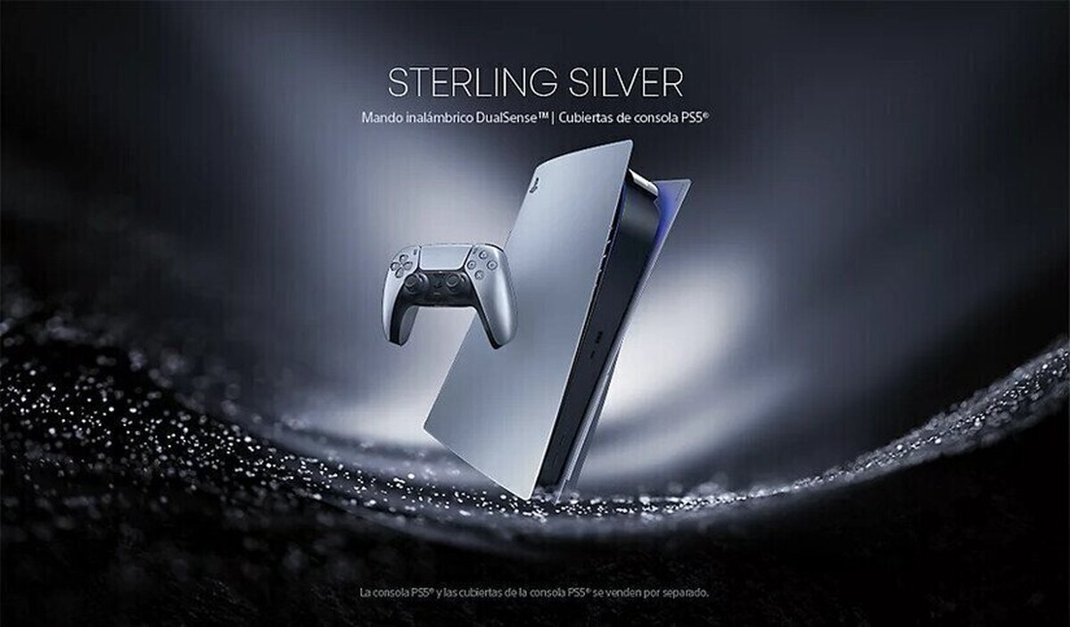 Ya a la venta el modelo Sterling Silver de la nueva colección Deep Earth de DualSense y cubiertas para PlayStation 5