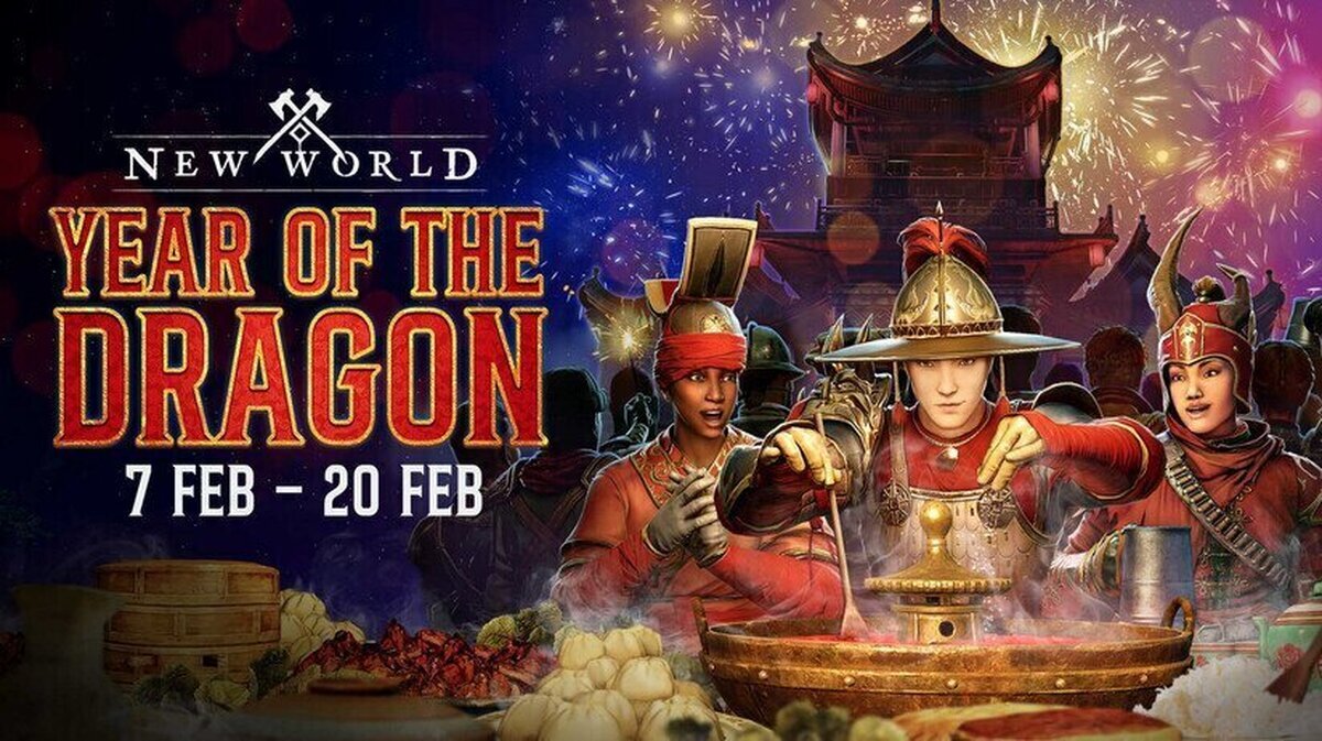 Amazon Games anuncia el evento del Year of the Dragon de New World
