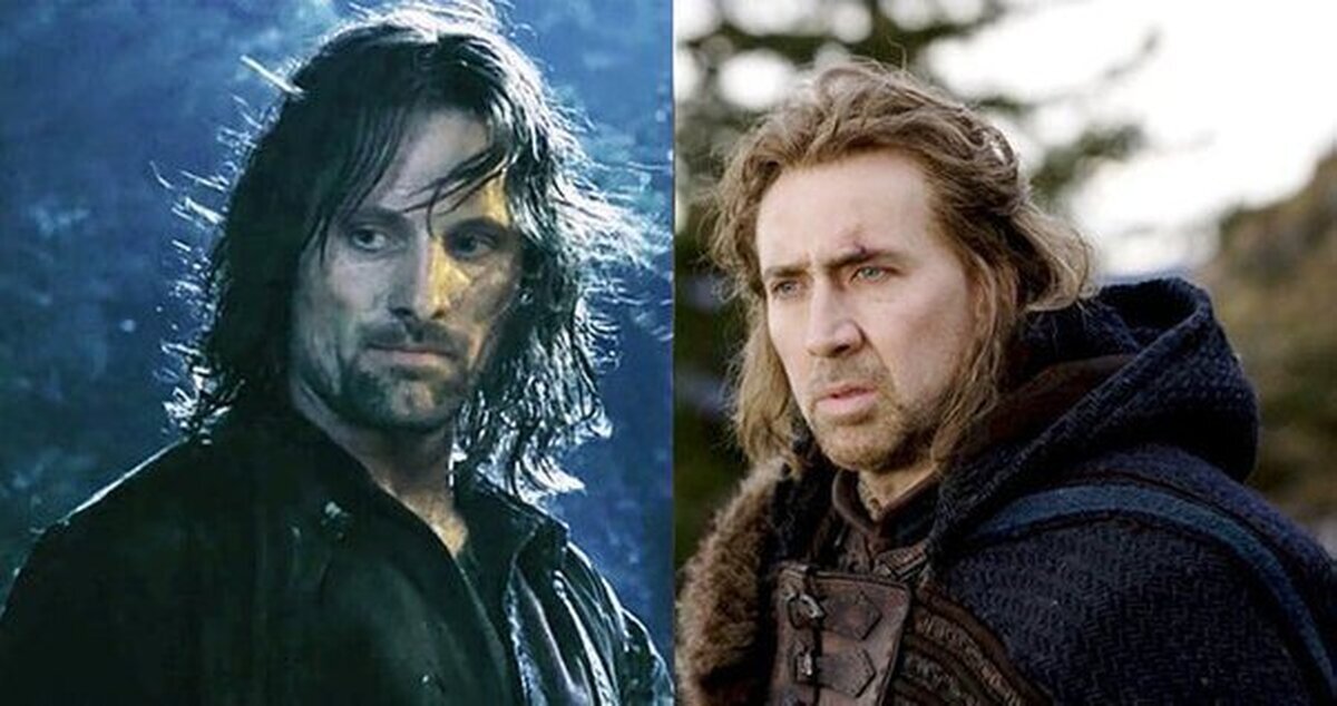 Nicolas Cage pudo ser Aragorn en la trilogía de El Señor de los Anillos pero lo rechazó por un noble motivo