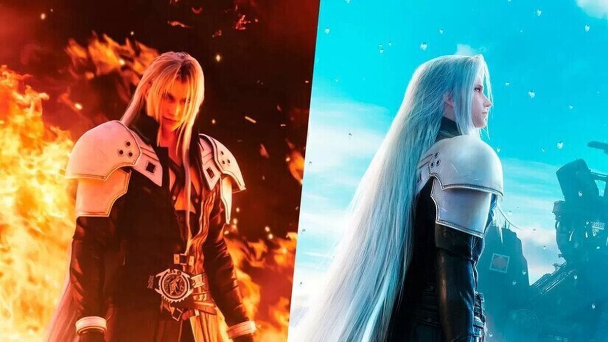 Comparación de los gráficos de Final Fantasy 7 Rebirth con el remake de Crisis Core