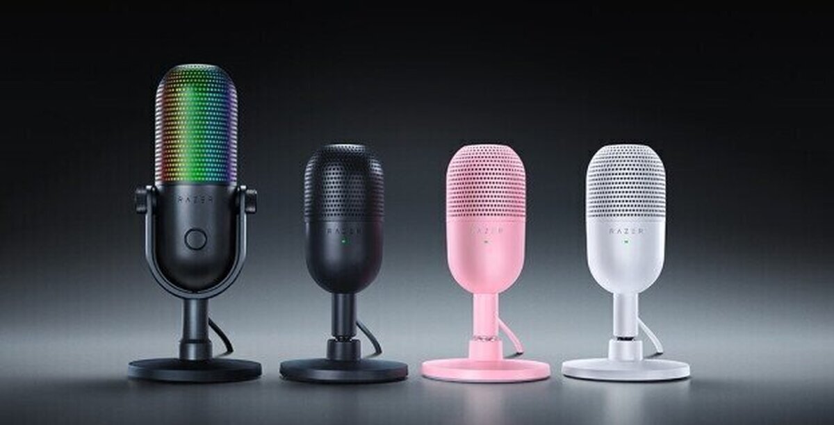 Presentamos los nuevos micrófonos Razer Seiren V3 Chroma y Seiren V3 Mini