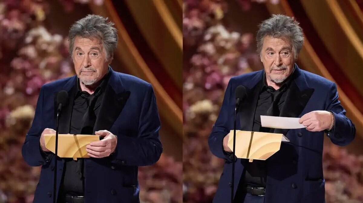 Al Pacino explica por qué actuó de esa manera tan seca al entregar el Oscar