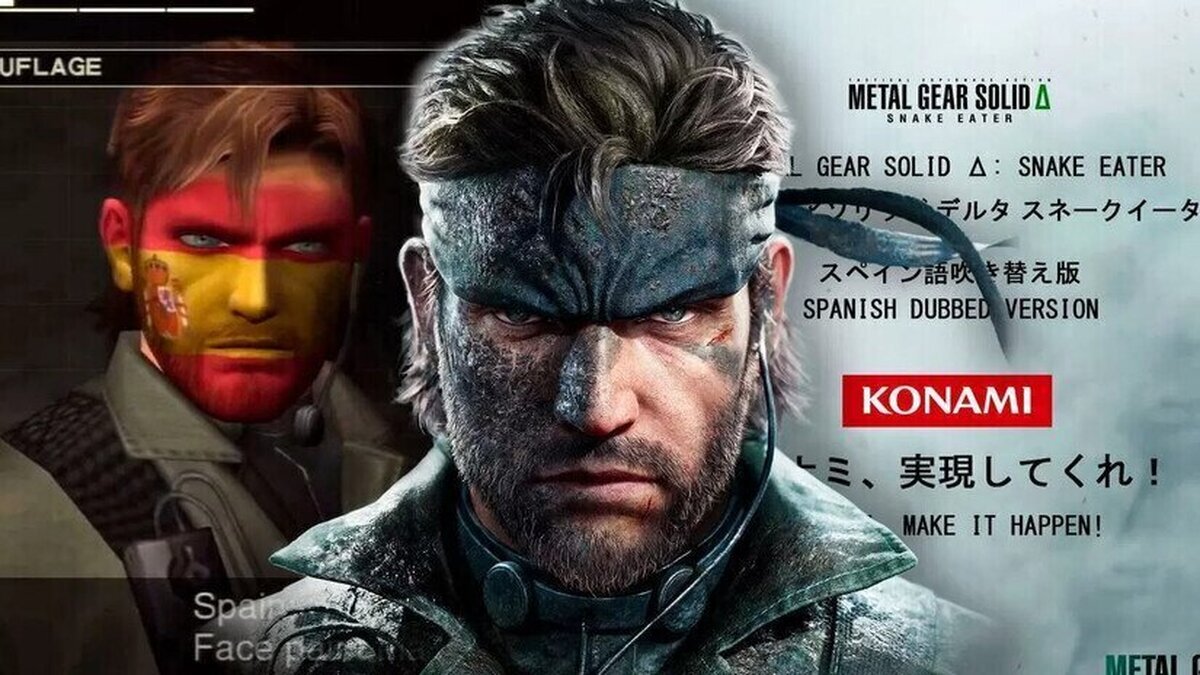 Konami responde a la petición del doblaje al castellano de Metal Gear Solid Delta