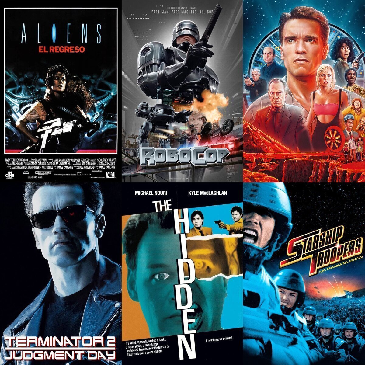 Seis películas PERFECTAS de acción Sci-Fi que no permiten discusión.