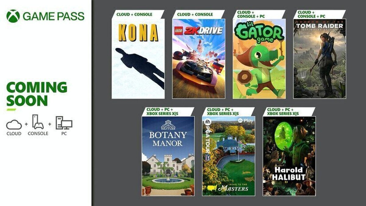 Estos son los juegos que llegan próximamente a Xbox Game Pass