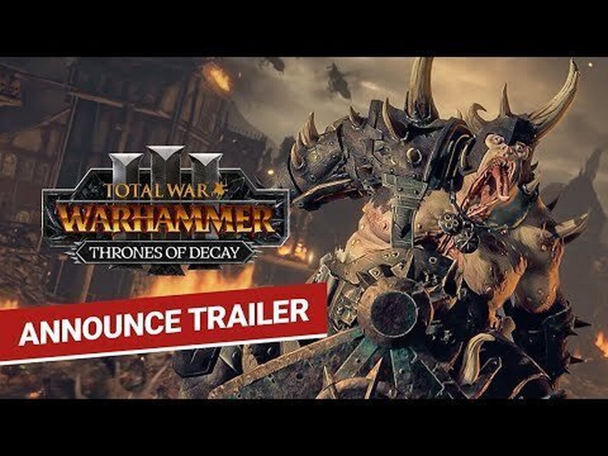 Thrones of Decay anunciado para Total War: WARHAMMER III