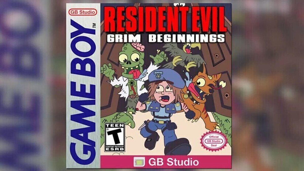 Prueba gratis el demake del primer Resident Evil al estilo Game Boy 