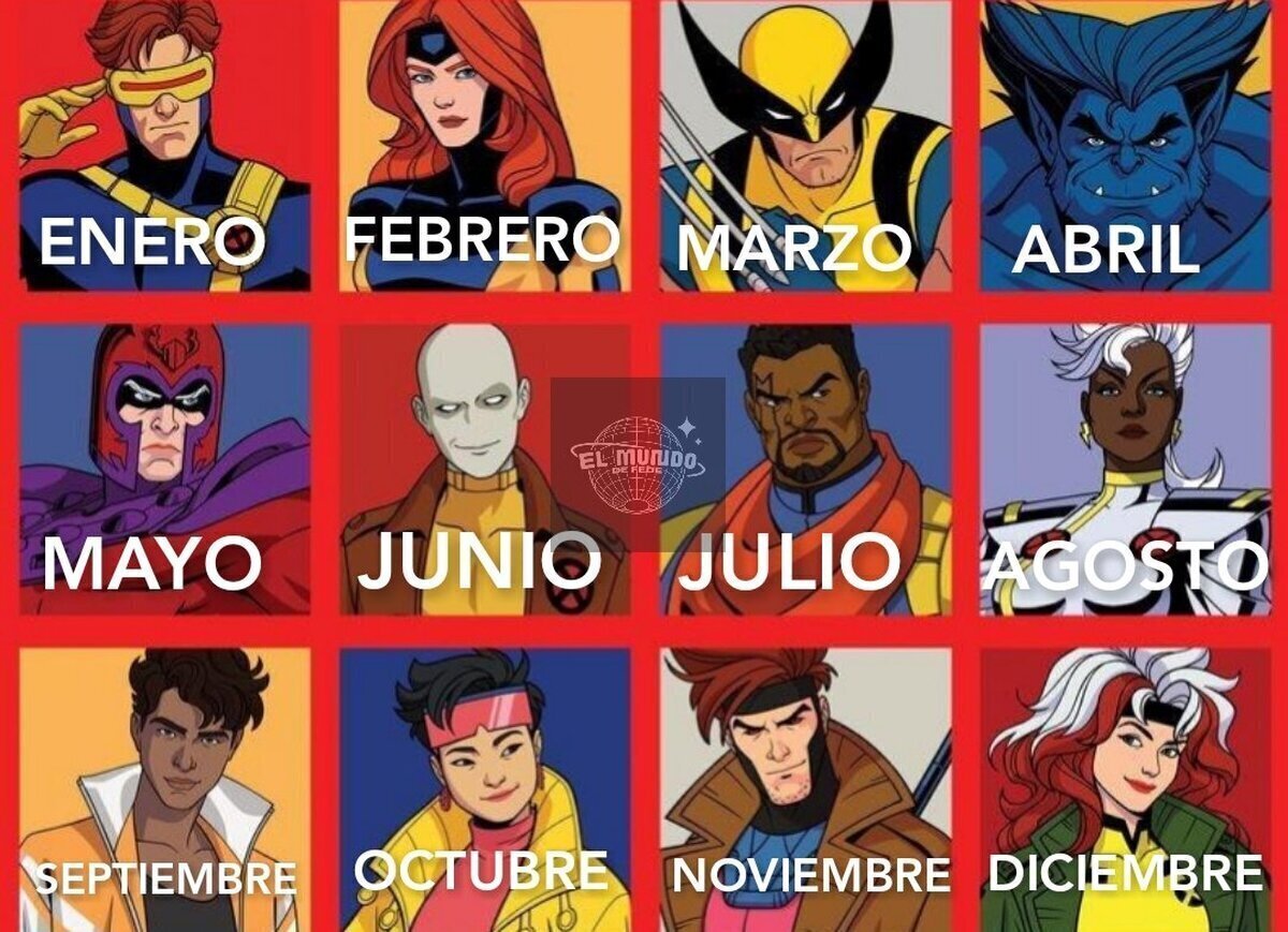 Según tu mes de nacimiento, ¿cuál de los X-Men eres?
