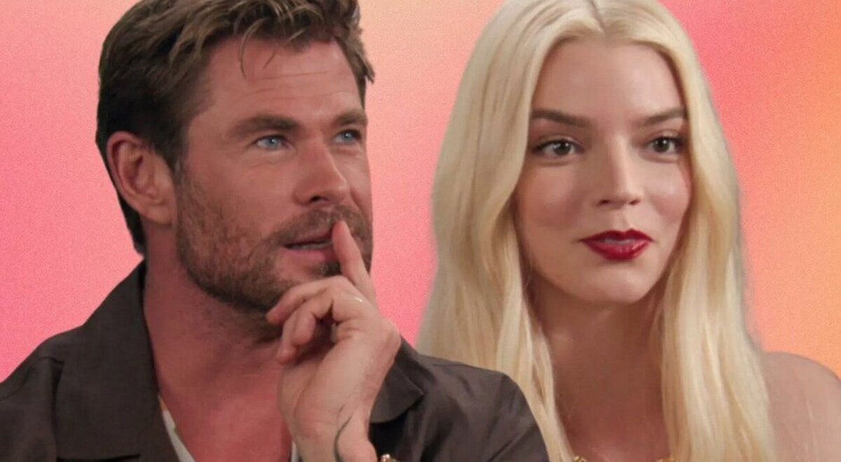 Viral: La proposición de Chris Hemsworth a Anya Taylor-Joy que tiene que ver con la conducción