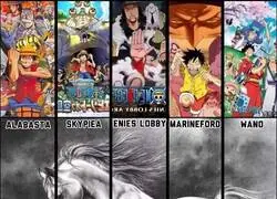 Es imposible estar más de acuerdo. Simplemente One Piece