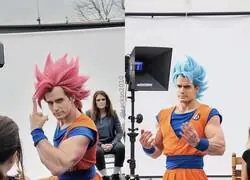 Henry Cavill caracterizado de Goku.
¿Tenemos peli? ¿Quién haría de Vegeta?