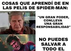 Las 3 lecciones mas importantes de spider-man