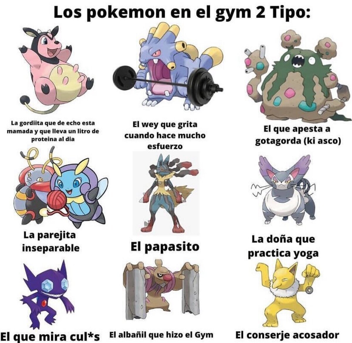 Por eso solo me gustan los gym Pokemon. Por @toxcynart