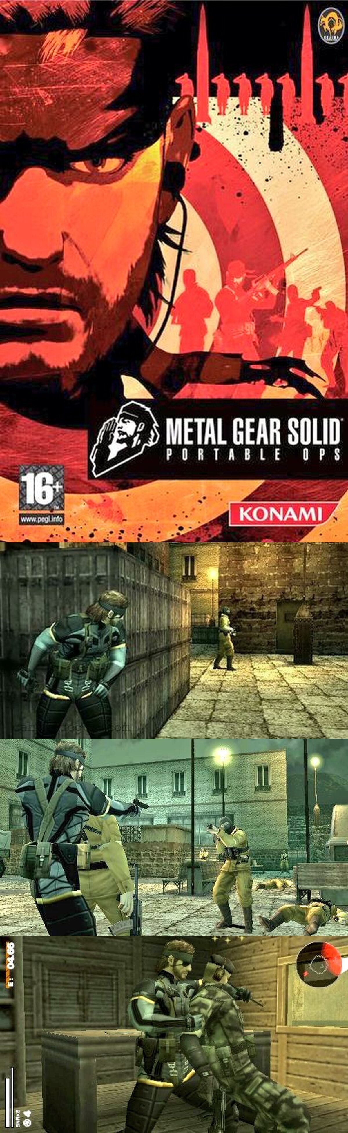 Hace 17 años se lanzaba Metal Gear Solid: Portable Ops en Europa para la consola PSP
