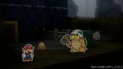 Lo de los ataques de Paper Mario no tienen ningún sentido
