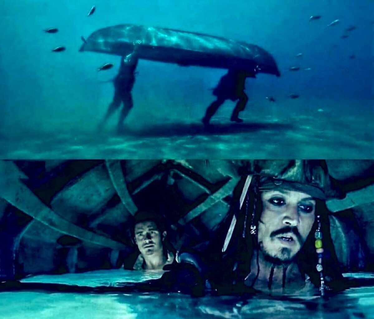 Abro debate: ¿Lo que hizo el capitán Jack Sparrow es físicamente posible? ?