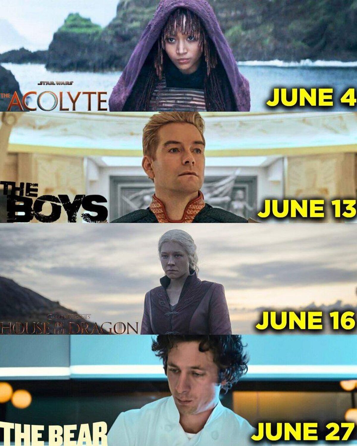 Los estrenos más esperados de junio