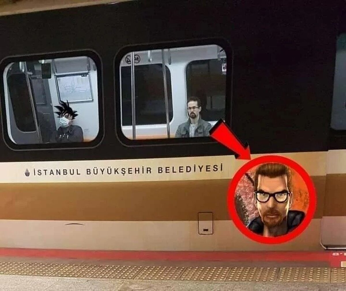 Mientras tanto, en el metro turco