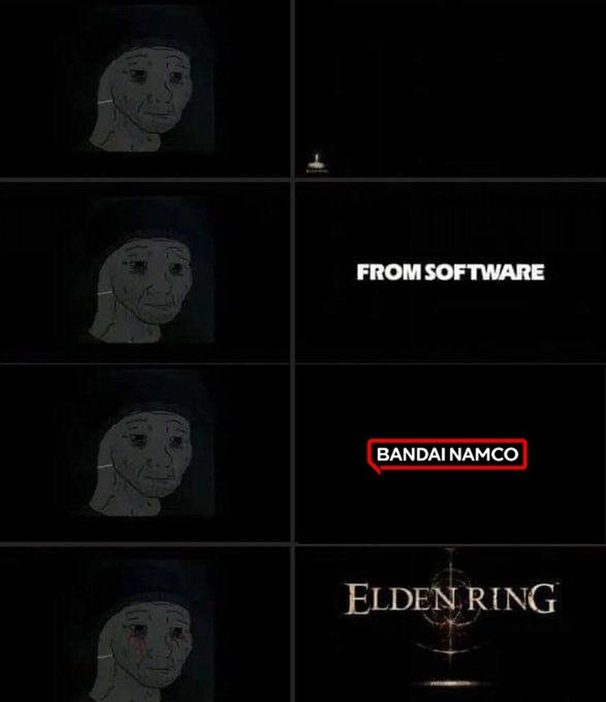 Con la nueva actualización de Elden Ring, murió el meme del fogonazo de Bandai