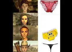 Personajes de Fallout y su ropa interior