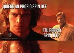 El Spin off de Anakin