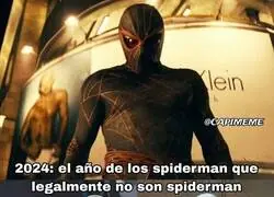 2024, el año del falso spiderman