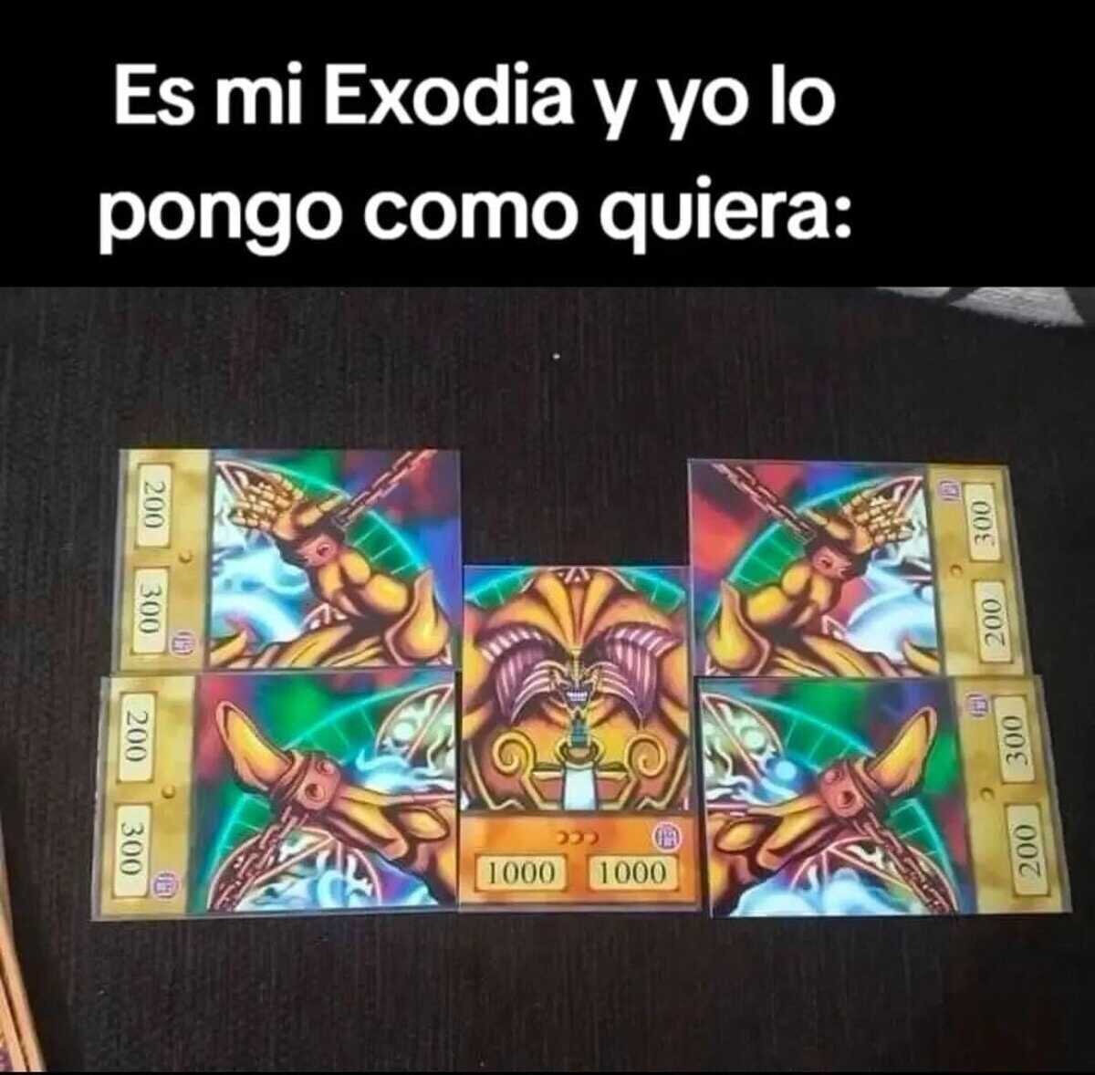 ¡Exodia, Manifiéstate!