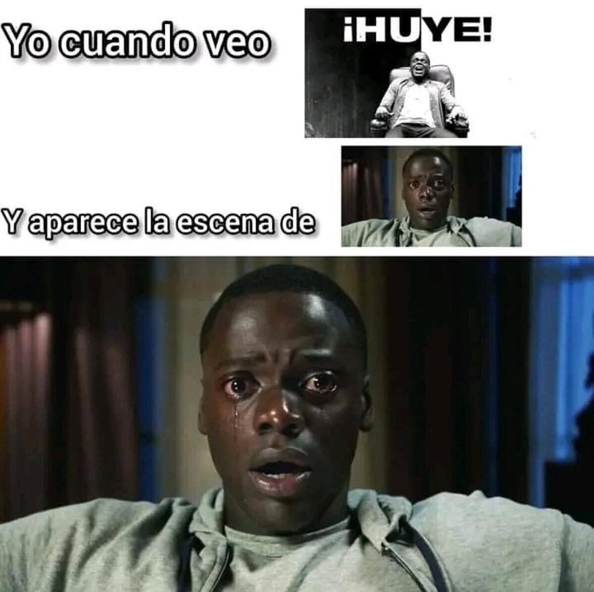 "Así es. Yo soy el Get Out"