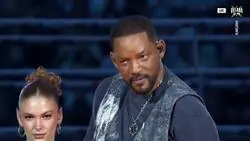 Will Smith cantando del tema de "Fresh Prince of Bel Air" en la Velada