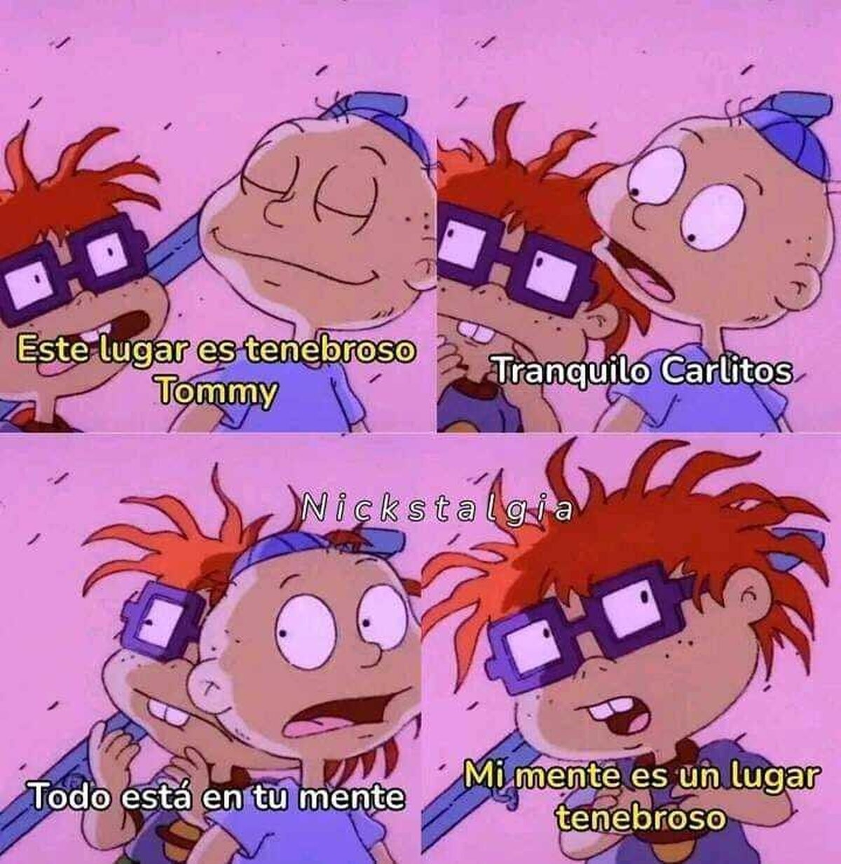 Que profundo esto de los Rugrats